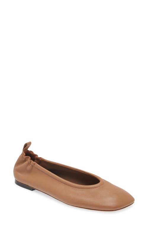 3.1 Phillip Lim ID Stretch Back Ballet Flat Camel at Nordstrom,