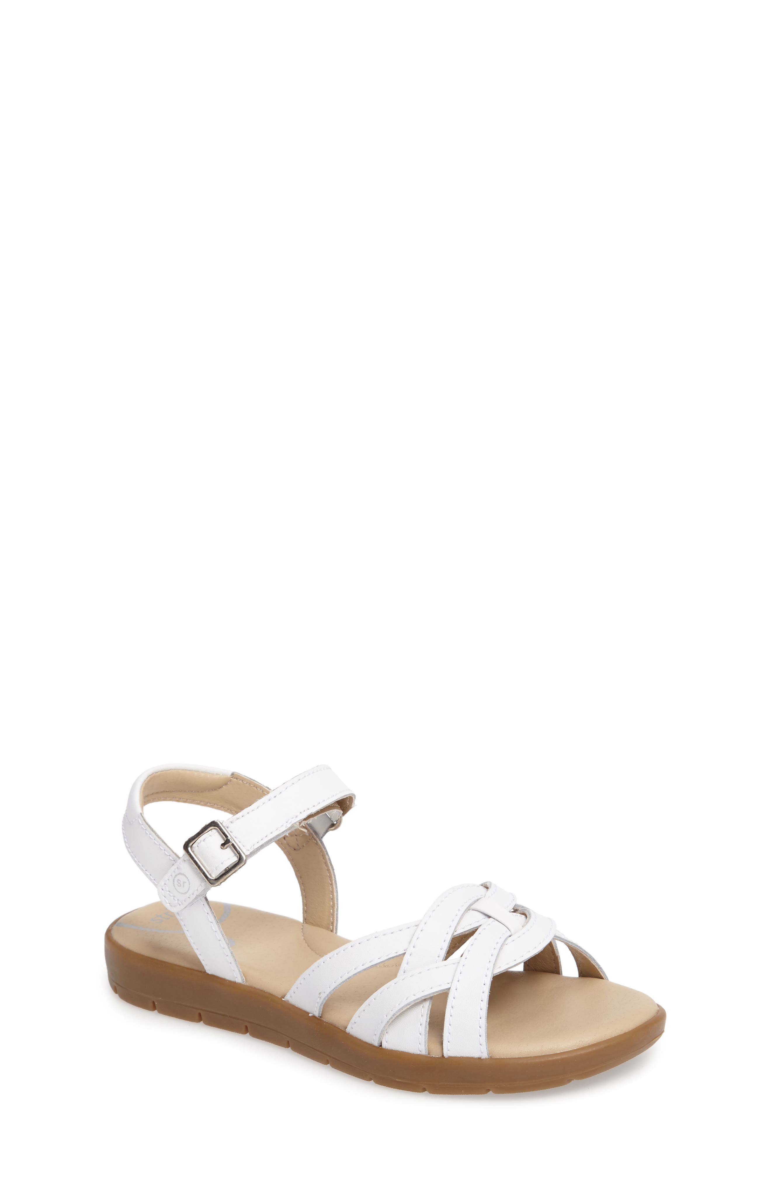 stride rite millie sandal gold