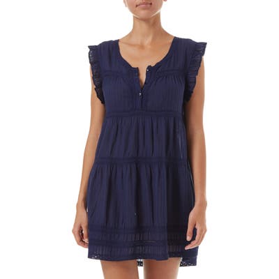 Melissa Odabash Rebekah Cover-Up Dress, Blue