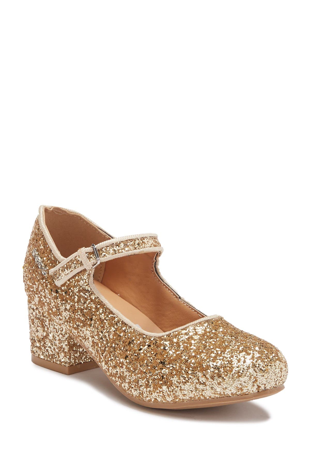 glitter mary janes