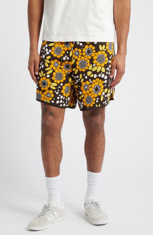 Y-3 x Wales Bonner Floral Knit Recycled Polyester Shorts in Multicolor 