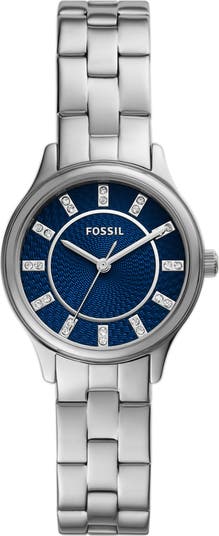 Fossil Modern Sophisticate CZ Dial Bracelet Watch 30mm