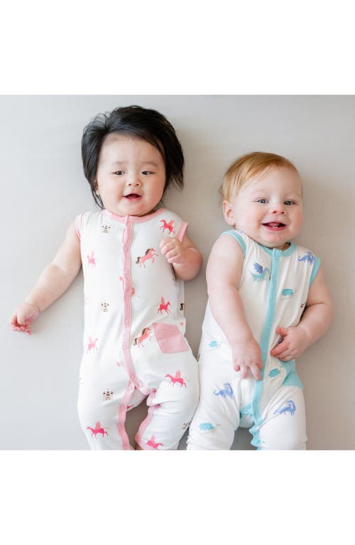 Kyte Baby Unicorn Stretch Romper In Unicorn