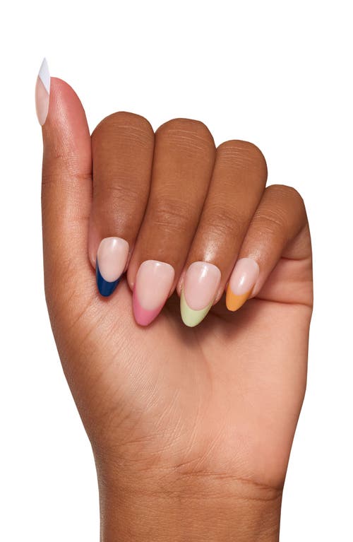 Shop Glamnetic Short Almond Press-on Nails Set In Very Berry