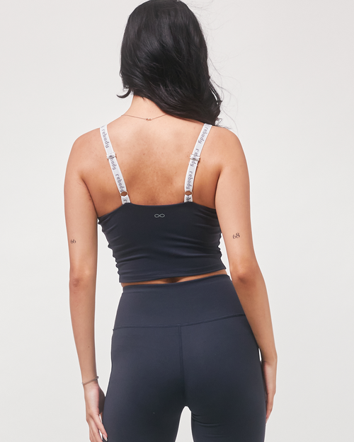 Rebody Active Maia Cloudlux Longline Bra In Space Navy