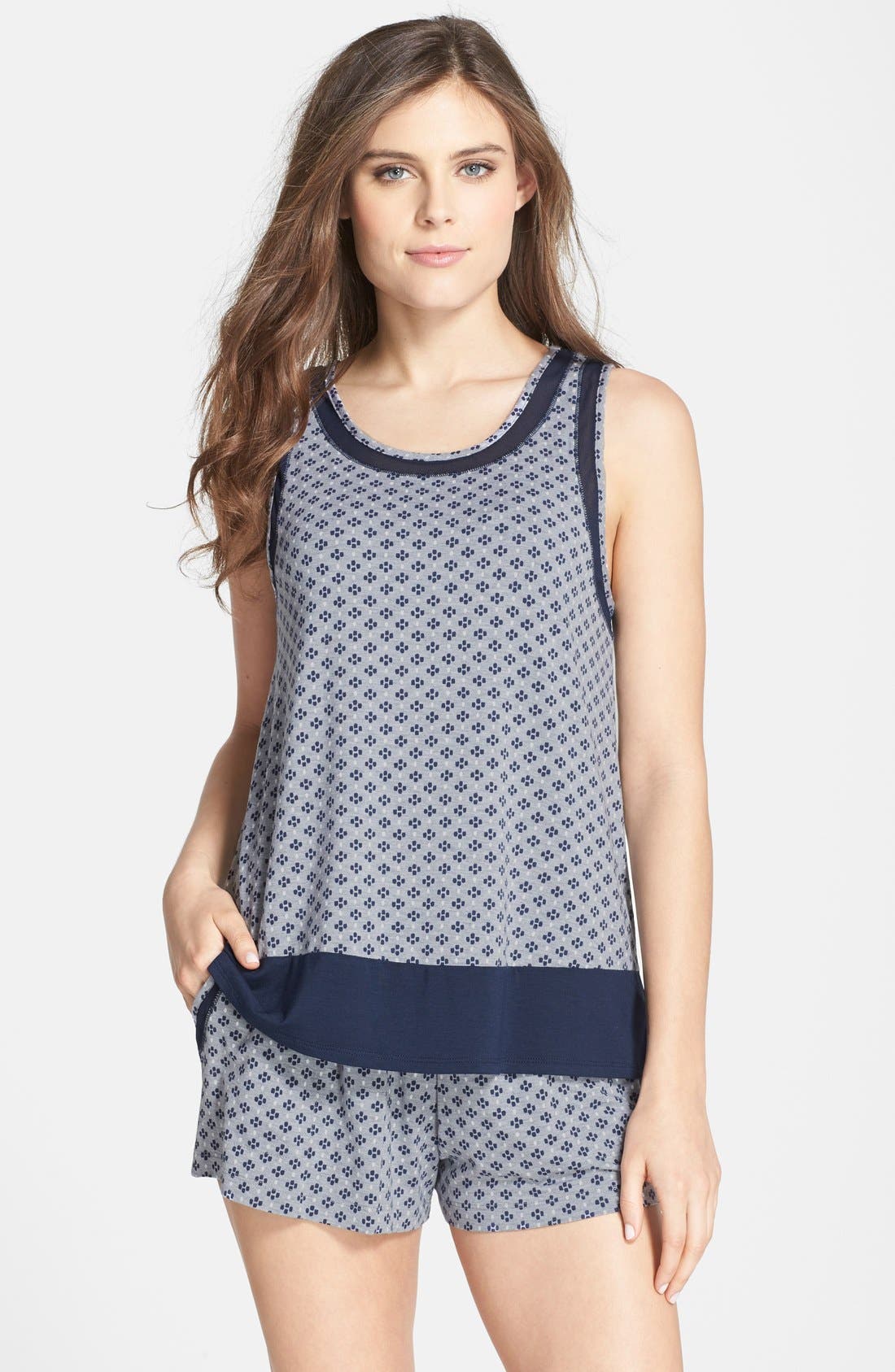 DKNY Tank Top & Shorts Pajama Set Nordstrom