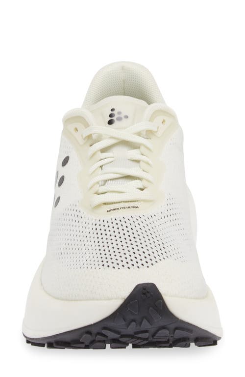 Shop Craft Nordlite Ultra Running Shoe In Ash White/black