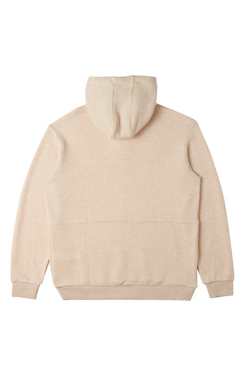Billabong Hudson Hoodie In Oatmeal Heather