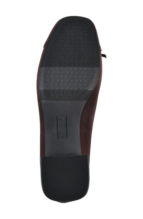 Cliffs By White Mountain Lately Round Toe Pump In Merlot Shimmer Fabric