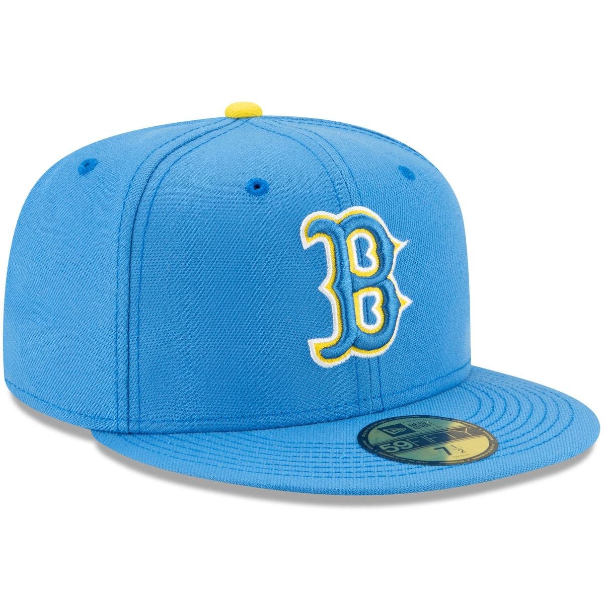 sky blue red sox hat