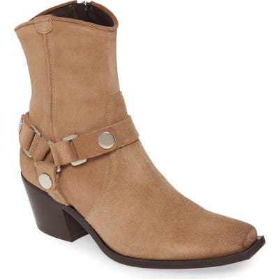 Charles David Polo Western Boot, Brown