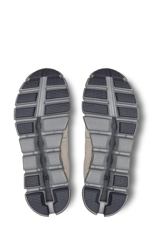 On Cloud 5 Waterproof Running Shoe In Chalk/ice