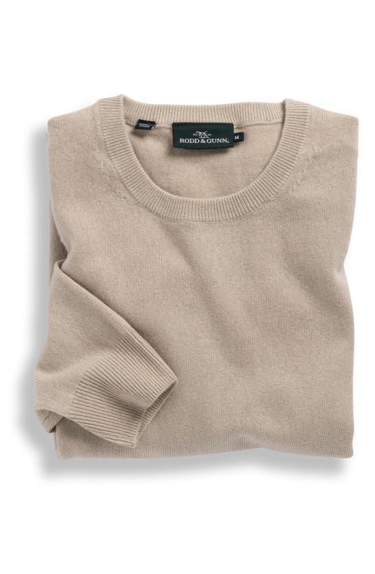 Rodd & Gunn Men's Queenstown Optim Wool-cashmere Sweater In Natural