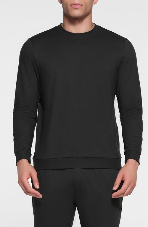 Skims Outdoor Jersey Classic Fit Long Sleeve T-shirt In Onyx