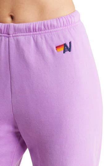 Aviator Nation Logo Sweatpants-Neon Purple – EQUATION