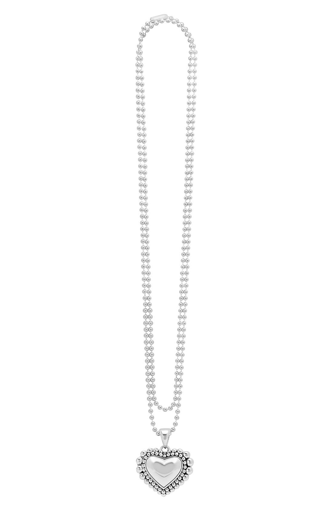 LAGOS Long Heart Pendant Necklace Nordstrom