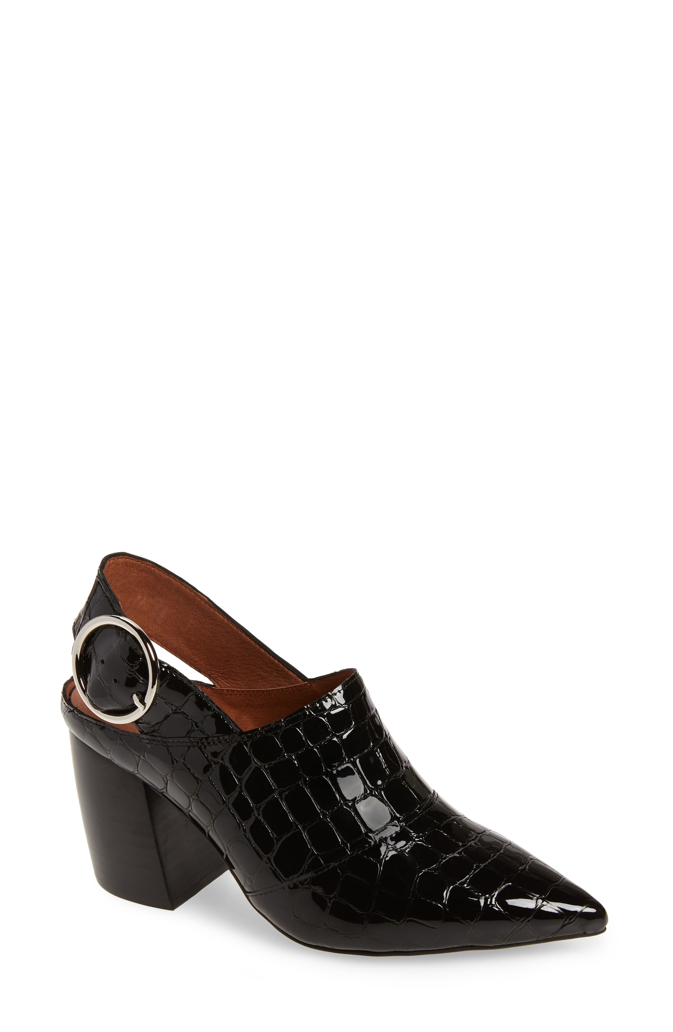 Jeffrey Campbell Cristo Slingback Pump, Black