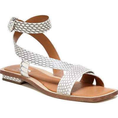 Sarto By Franco Sarto Ema Ankle Strap Sandal, Grey