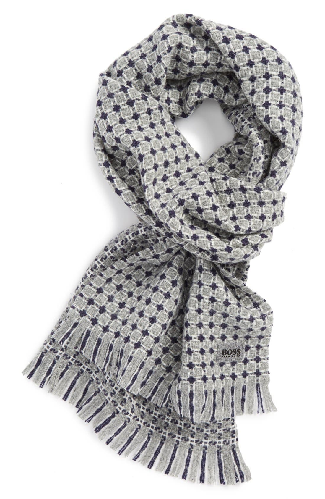 BOSS HUGO BOSS 'Forello' Wool Scarf Nordstrom