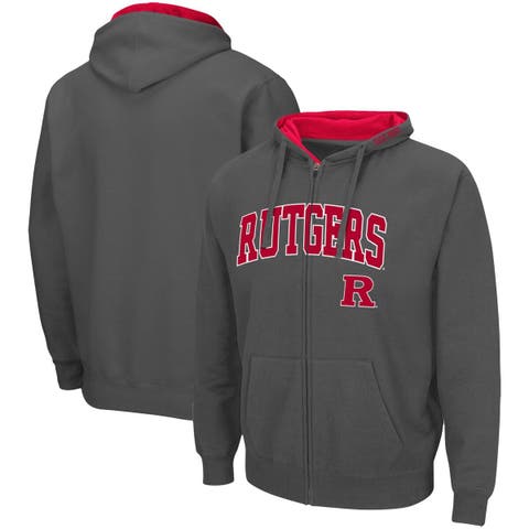Rutgers Comfort Colors Crewneck in Brick - Scarlet Fever Rutgers Gear
