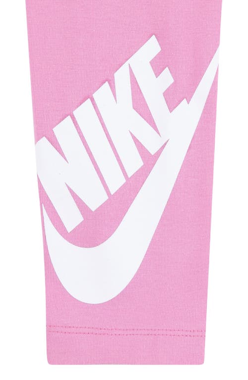 NIKE NIKE KIDS' SWOOSH LOGO LEGGINGS