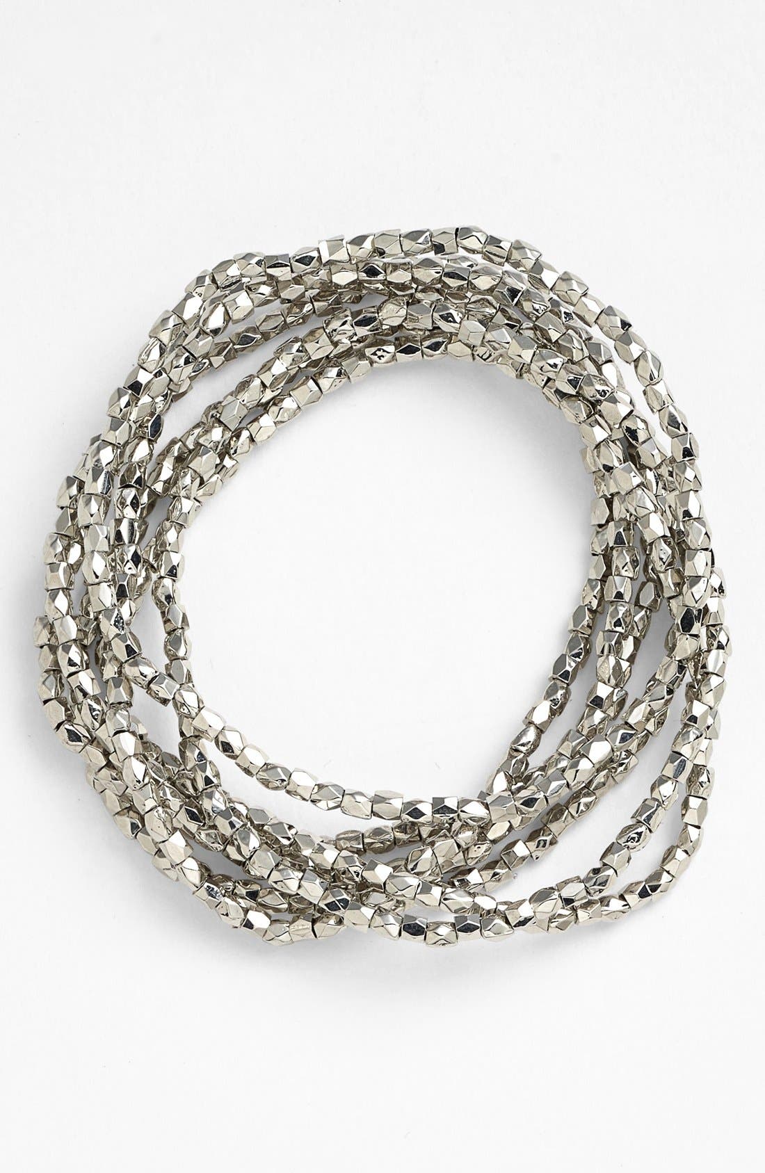 Nordstrom 'Layers of Love' Bead Stretch Bracelets (Set of 7) Nordstrom