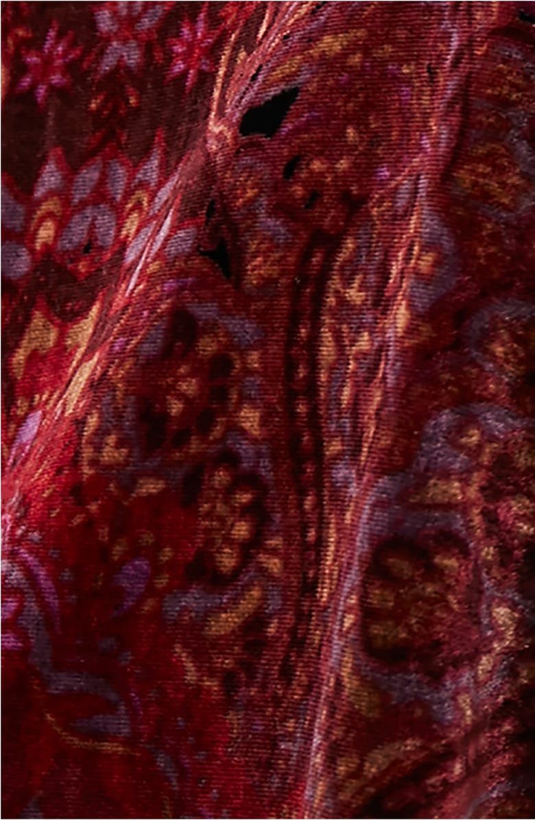 Maye Printed Velvet Tunic 2 Free People ★ Maye Printed Velvet Tunic