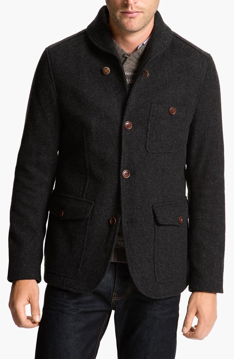 Ted Baker London 'Gamit' Shawl Collar Wool Blend Jacket | Nordstrom