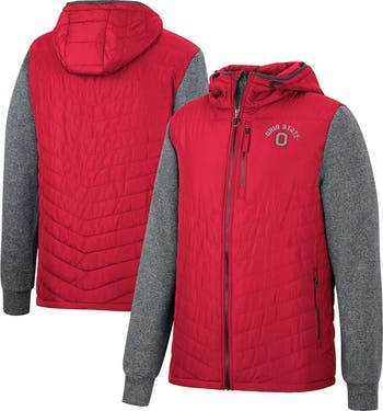 Ohio state zipper hoodie hot sale