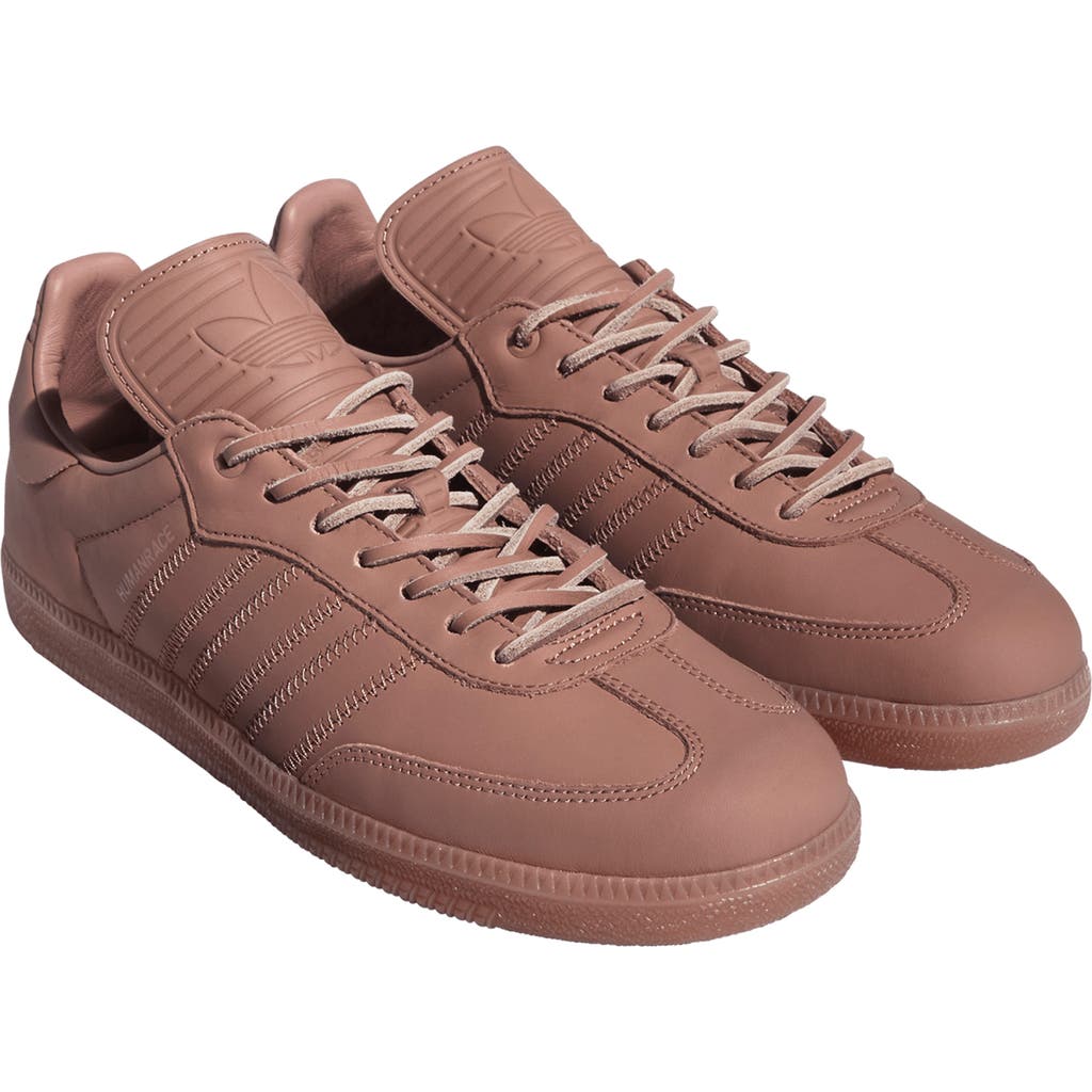 Adidas Originals Adidas Humanrace Samba Low Top Sneaker In Clay Strata/clay Strata