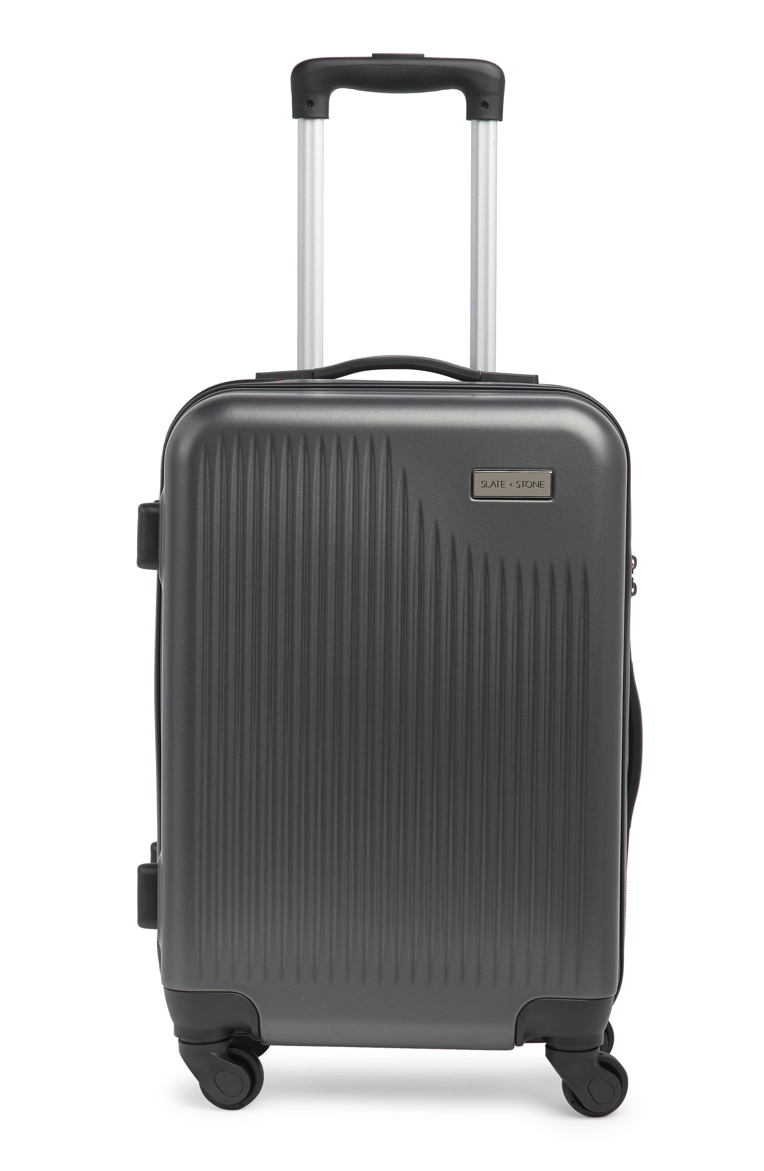 Slate And Stone Carryon 18" Hardside Spinner Suitcase In Grey ModeSens