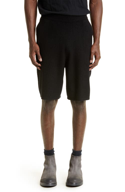 Cashmere Shorts in Black