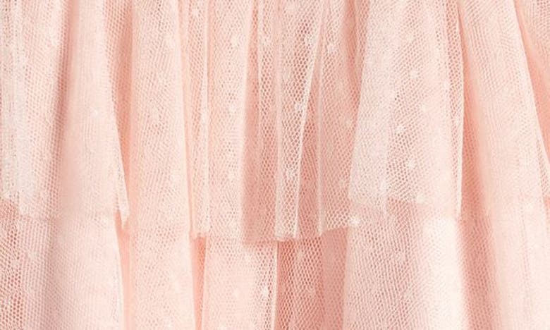 Shop Nordstrom Tiered Tulle Dress & Bloomers In Pink Veil Rose