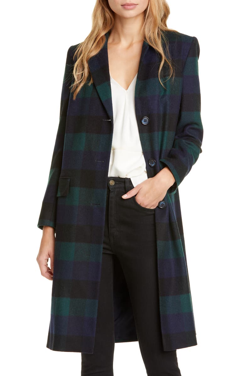 Helene Berman College Check Coat Nordstrom