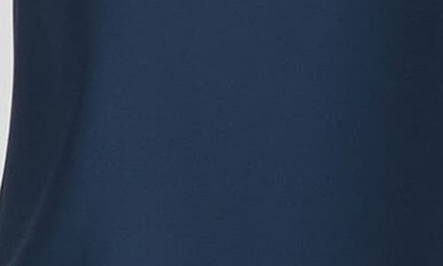Lafayette 148 New York Long Sleeve Belted Finesse Crepe Shirtdress In Lido Blue