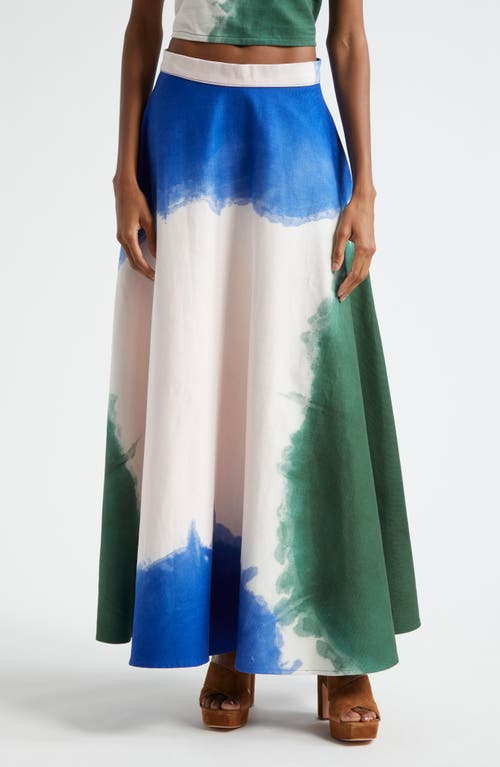 Shop Busayo Labake A-line Skirt In Multicolored