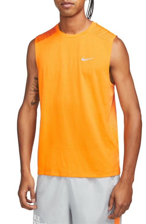 Philadelphia Flyers Majestic Threads Softhand Muscle Tank Top - Orange