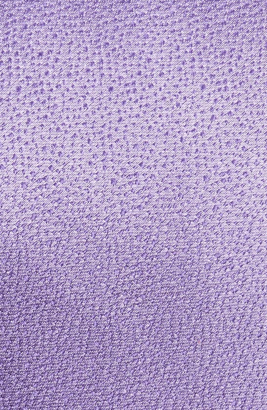 Wrk Textured Silk Tie In Lilac