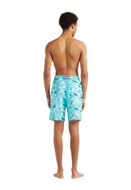Vilebrequin Okohina 7.5 Swim Shorts In Lagon