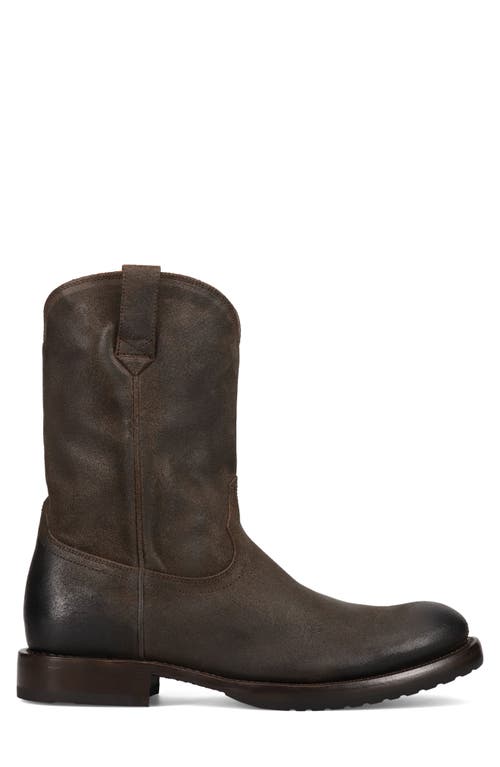 Shop Frye Duke Roper Boot In Chocolate