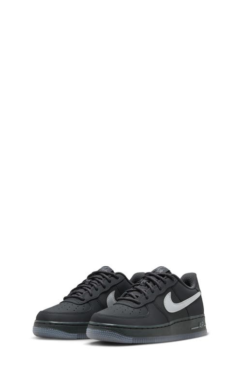 Nike Kids' Air Force 1 Sneaker in Anthracite/Silver/Grey at Nordstrom, Size 5 M