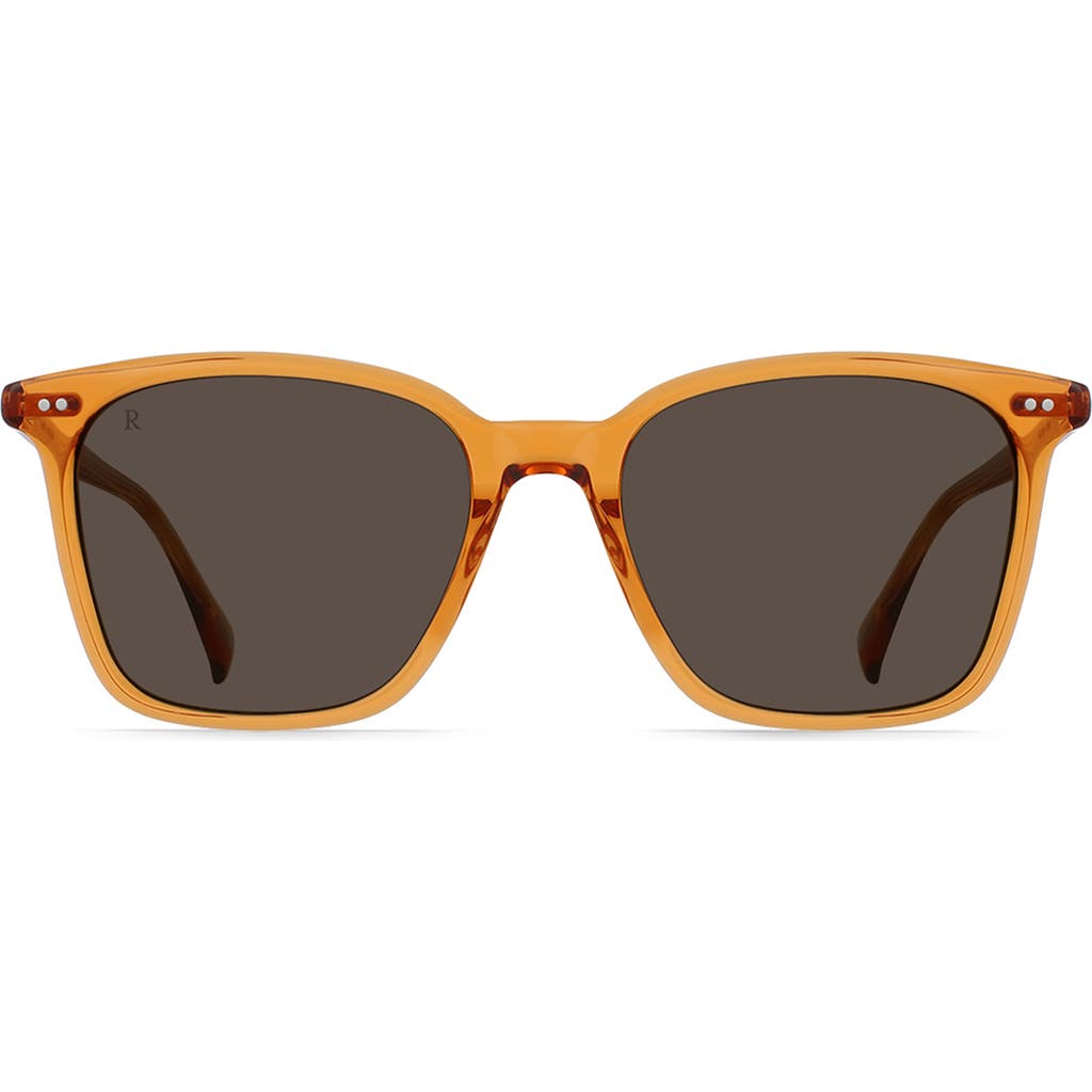 Raen Darine Oversize Polarized Square Sunglasses In Golden Hour/daydream