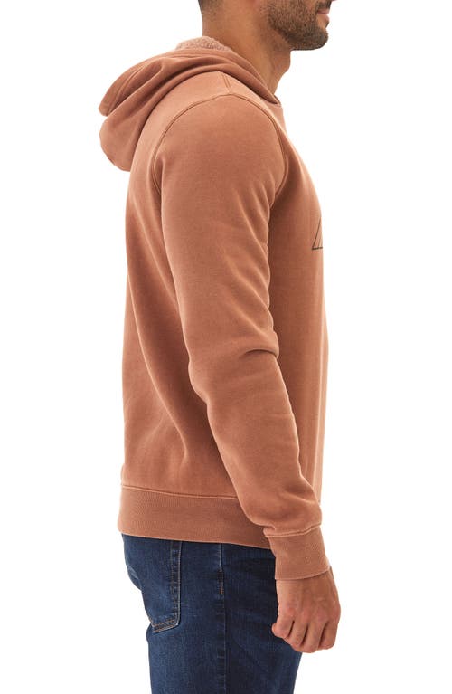 Shop Threads 4 Thought Graphic Hoodie In Pecan