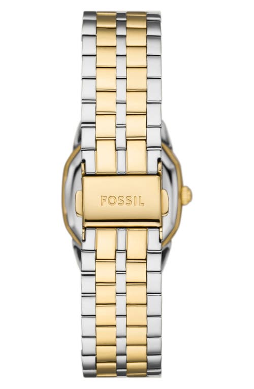 Fossil Women's Harlow Cream Dial Watch In Two Tone