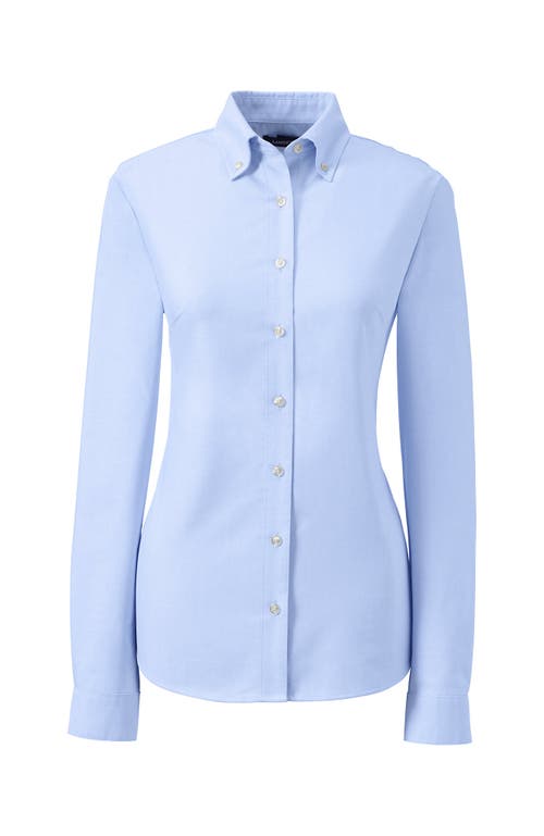 LANDS' END LANDS' END SCHOOL UNIFORM LONG SLEEVE OXFORD DRESS SHIRT