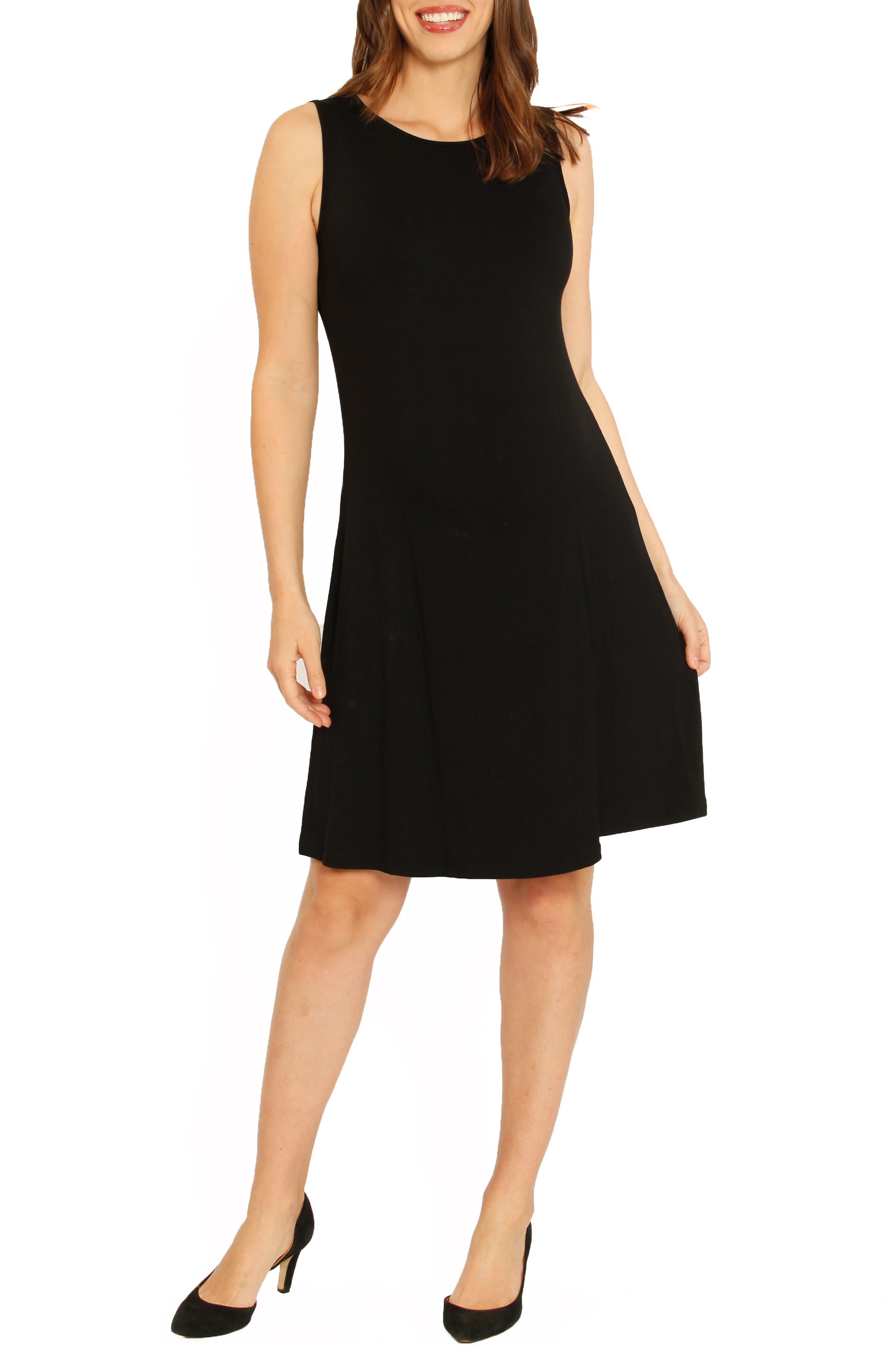 Angel Maternity Maternity Shift Dress, Black