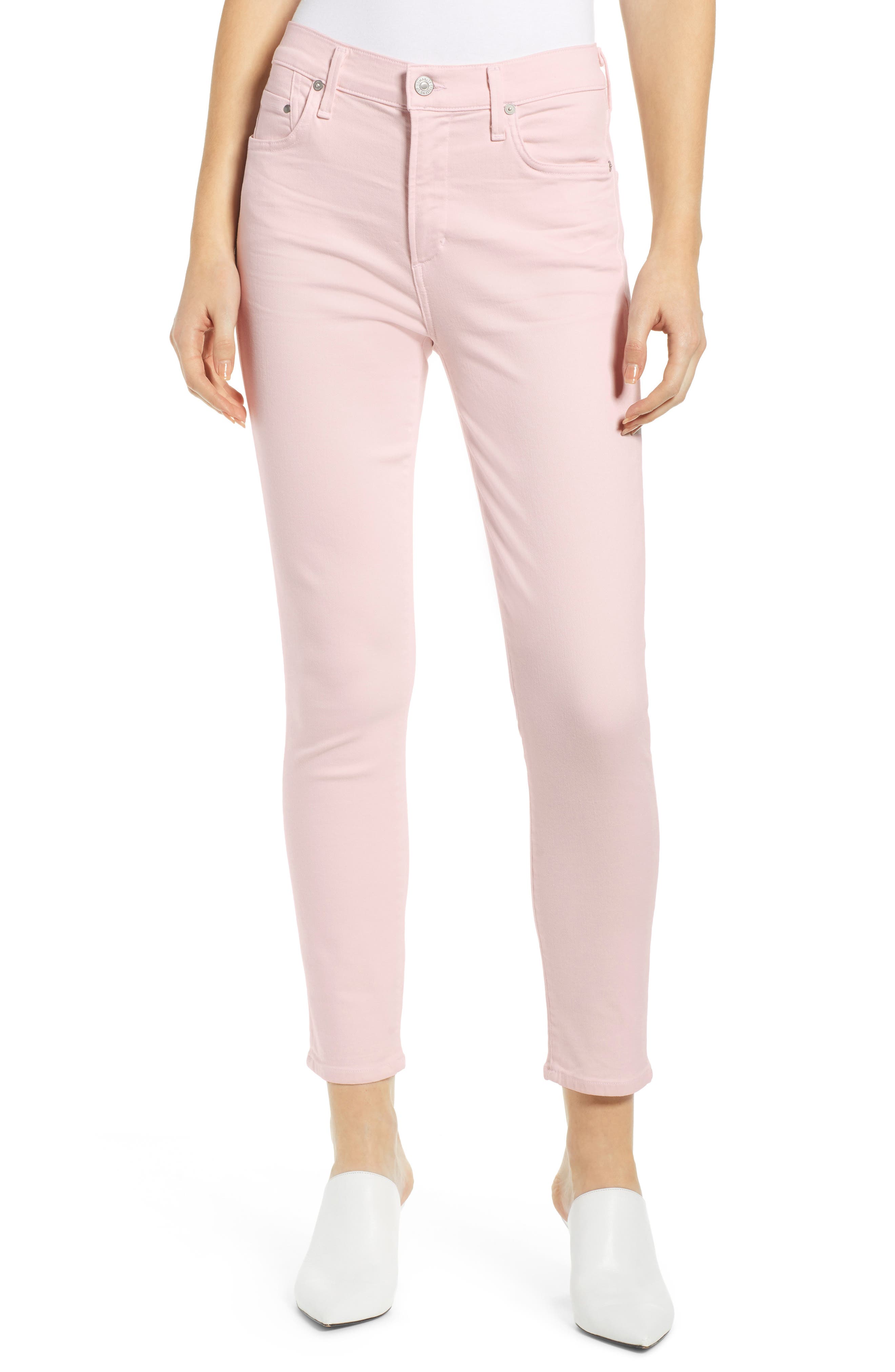 rose pink jeans