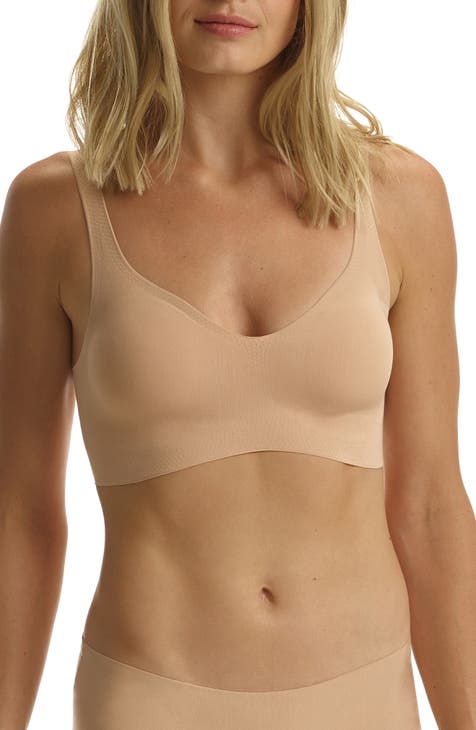 Dorina Revive nylon blend seamless bralette with removable pads in beige -  BEIGE - ShopStyle Bras