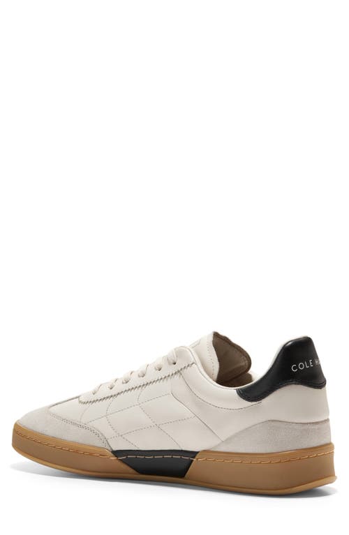 Shop Cole Haan Grandpro Breakaway Leather Sneaker In Ivory/silver Lining/gum