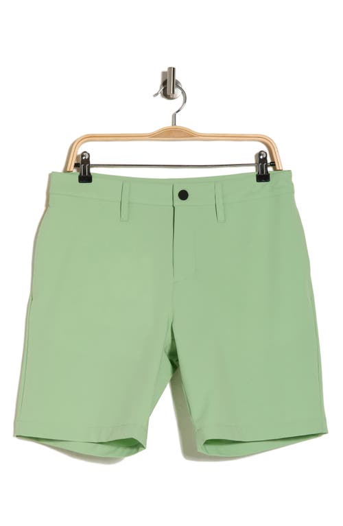 Shop Z By Zella Hybrid 8" Golf Shorts In Green Quiet